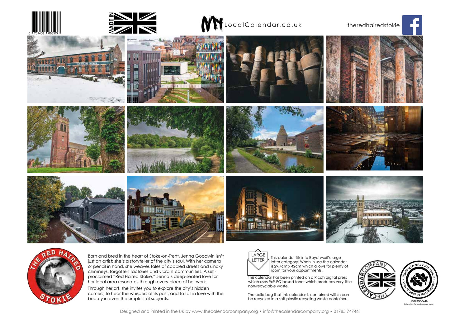 2026 Stoke-on-Trent Calendar – Pre-Order