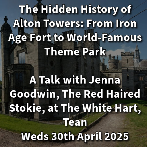 The Hidden History of Alton Towers: From Iron Age Fort to World-Famous Theme Park at The White Hart, Tean - 30th April 2025